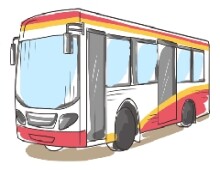 Cartoon Bus Slide