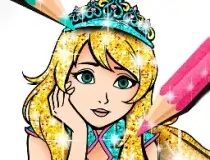 Princess Coloring Book G...